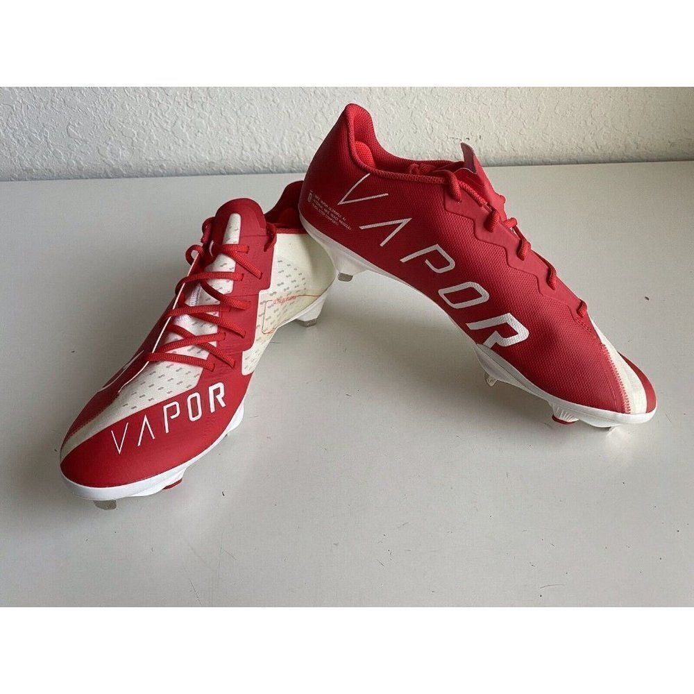 Nike React Vapor Ultrafly Elite 4 Red White Cleat… - image 1